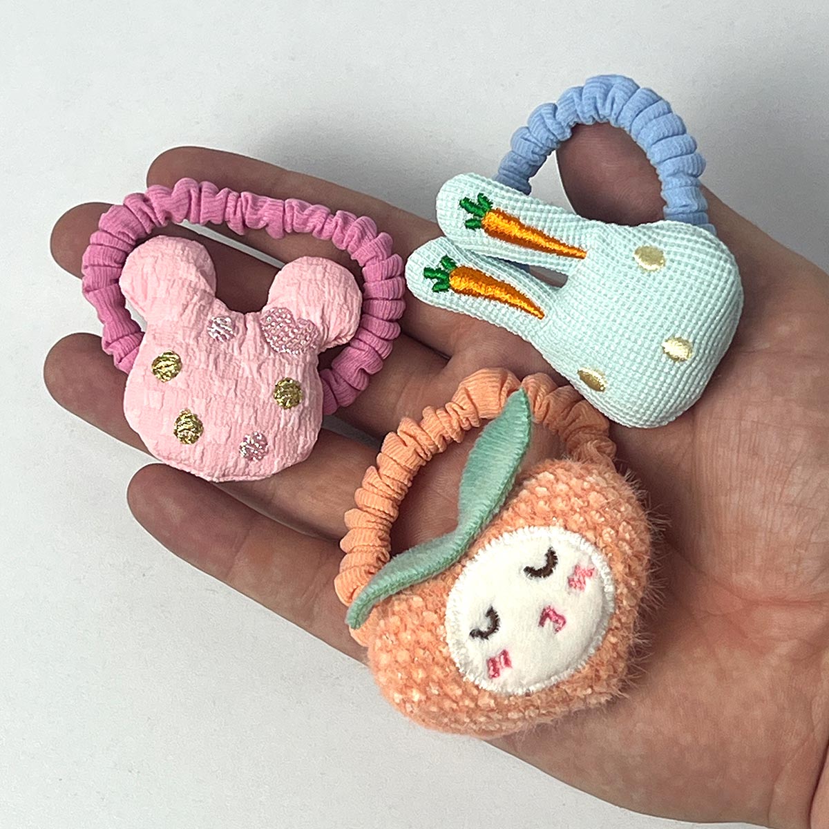 Miniatura 2 de Set x12 Moños Infantiles Animales MOx12